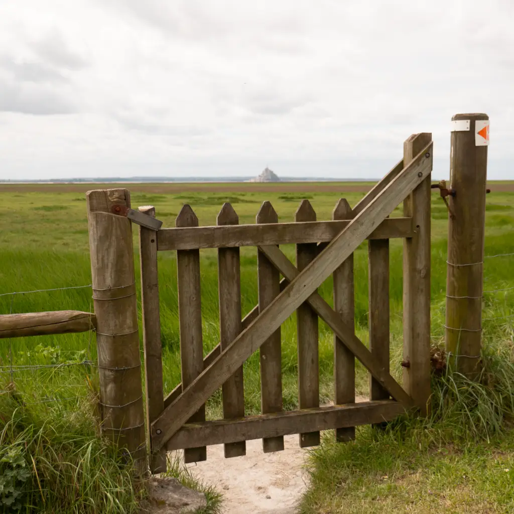 Vidéaste au Mont Saint Michel en Normandie